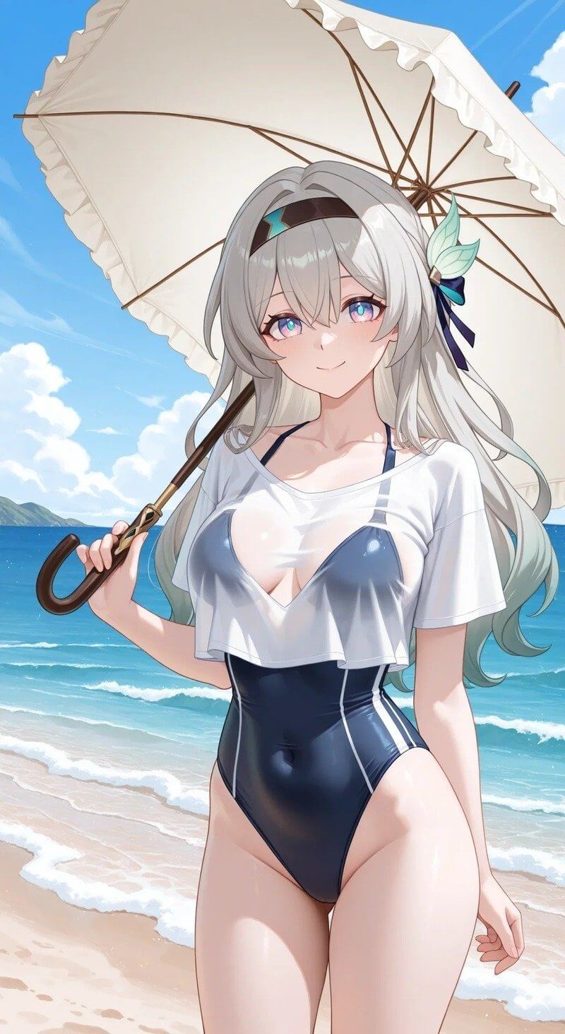 299+ Hình gái anime mặc đồ bơi nóng bỏng, quyến rũ nhất 17 Gái anime mặc đồ bơi đáng yêu
