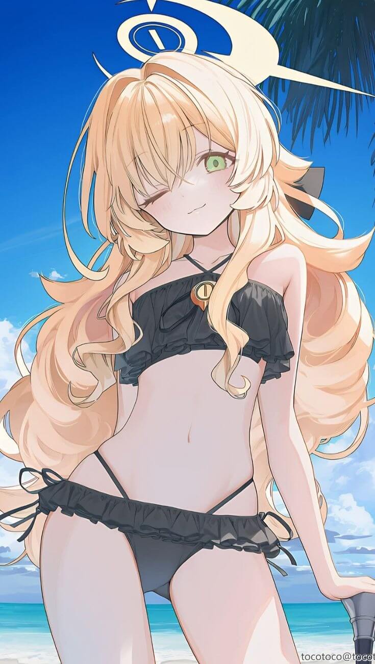 299+ Hình gái anime mặc đồ bơi nóng bỏng, quyến rũ nhất 13 Gái anime mặc đồ bơi nổi bật