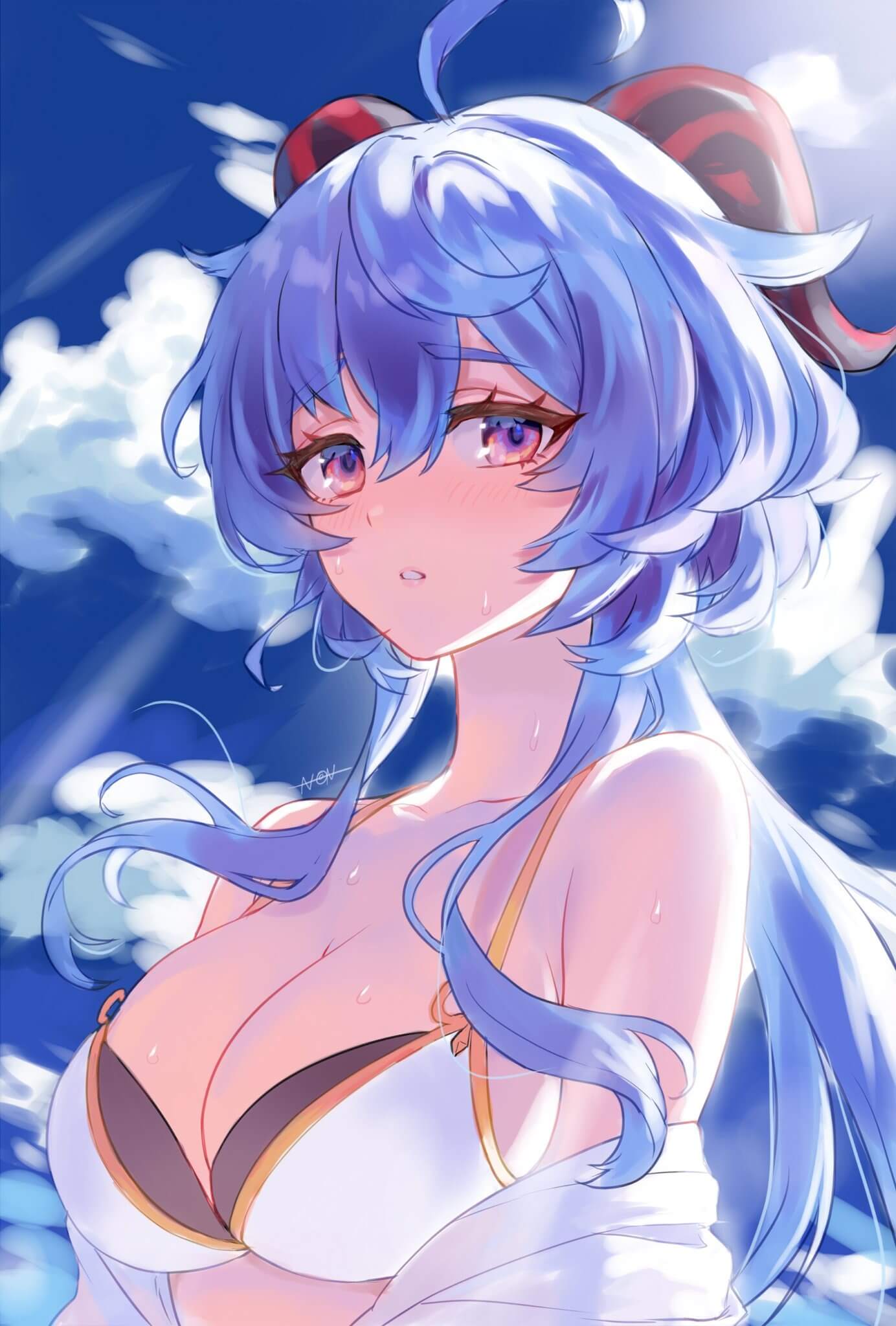 299+ Hình gái anime mặc đồ bơi nóng bỏng, quyến rũ nhất 6 Gái anime mặc đồ bơi tươi tắn