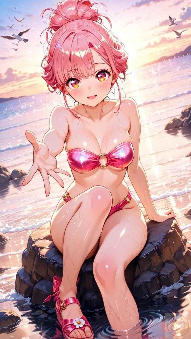 299+ Hình gái anime mặc đồ bơi nóng bỏng, quyến rũ nhất 5 Gái anime mặc đồ bơi xinh yêu