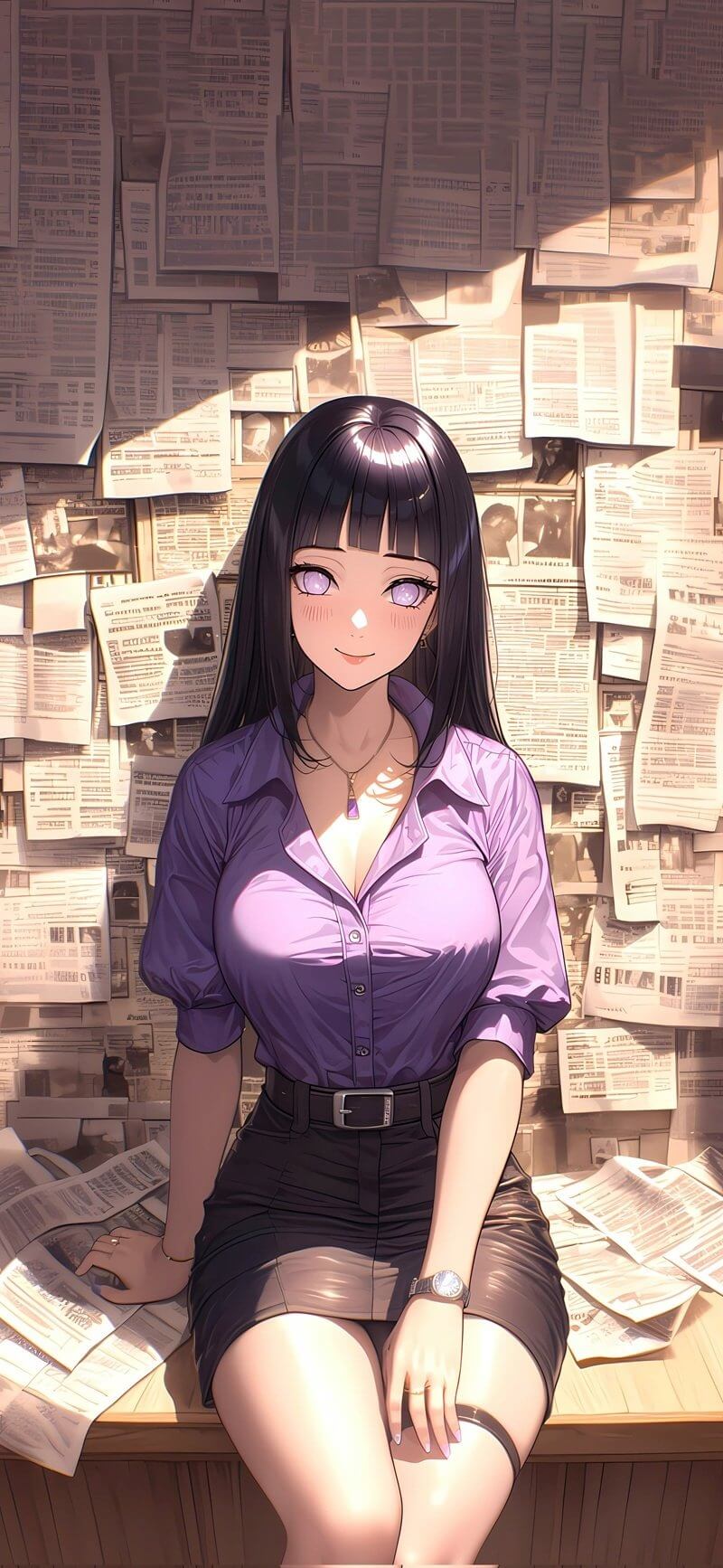Hình ảnh anime Hinata ấn tượng