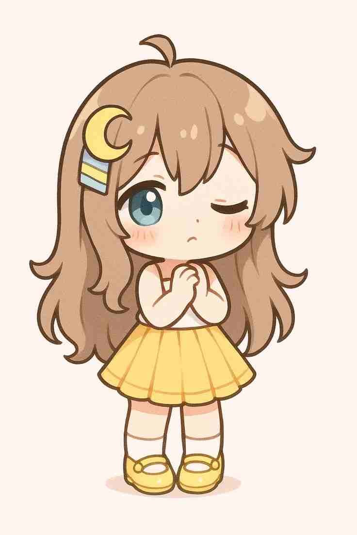 Hình chibi cute girl