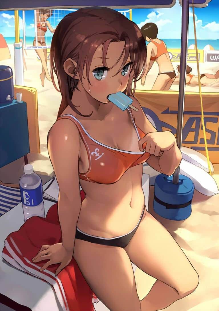 299+ Hình gái anime mặc đồ bơi nóng bỏng, quyến rũ nhất 30 Hình gái anime mặc đồ bơi dễ thương