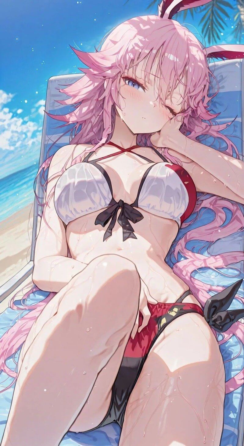 299+ Hình gái anime mặc đồ bơi nóng bỏng, quyến rũ nhất 2 Hình gái anime mặc đồ bơi dịu nhẹ