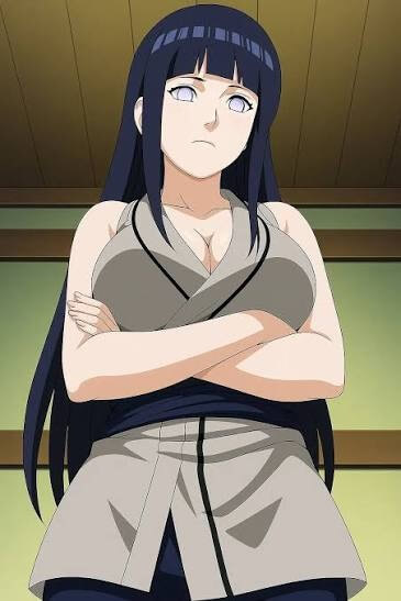 Hình Hinata sexy tạo dáng nhẹ nhàng