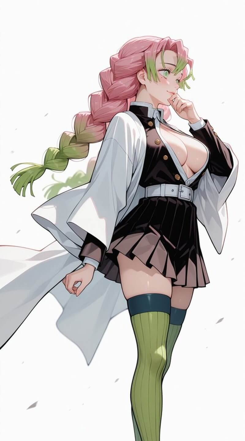 Khoảng khắc anime ảnh Mitsuri sexy